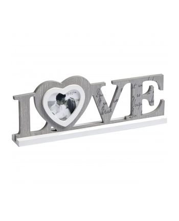 Walther Love               8x7,7 ramka drewniana szara     YF199D