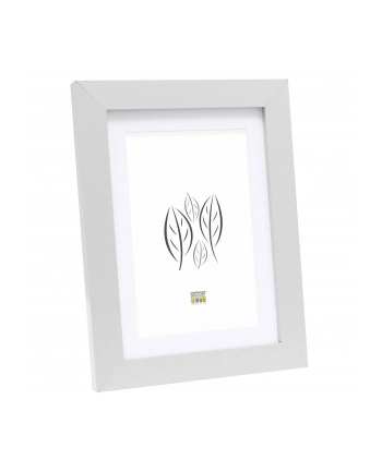 Deknudt S66KD1 P1 15x20 ramka drewniana srebrna z passepartout