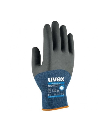 Rękawice Robocze Uvex Phynomic Pro 6006210 Rozmiar Rękawic 10 Niebieski Czarny