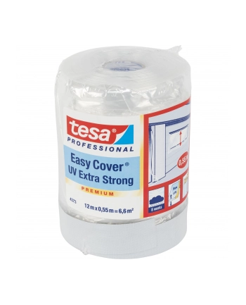 Tesa Taśma Papierowa 04373-0-1 (Dxs) 12 M X 55 Cm Przezroczysty 04373-0-1 Zawartość: 1 Rolls