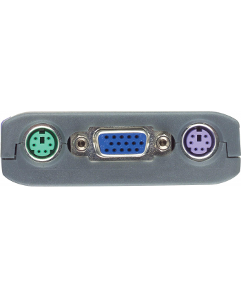 Przełącznik ATEN KVM 2/1CS-62S PS/ 2 z kablami mini