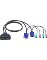 Przełącznik ATEN KVM 2/1CS-62S PS/ 2 z kablami mini - nr 22