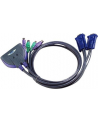 Przełącznik ATEN KVM 2/1CS-62S PS/ 2 z kablami mini - nr 23