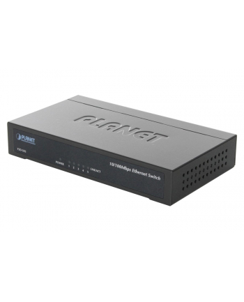 PLANET / Niezarządzalny / (FSD-503) - 5 x 10/100Mbps - 1Gbps  2K  1Mbit nr 1