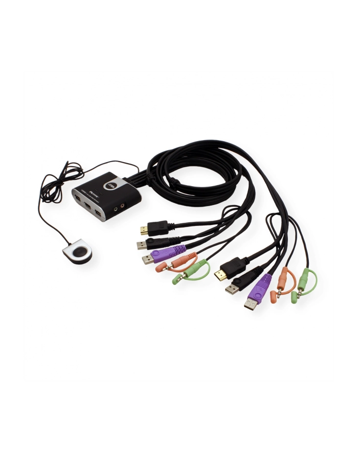 ATEN KVM 2/1 CS-692 USB HDMI KVMP główny