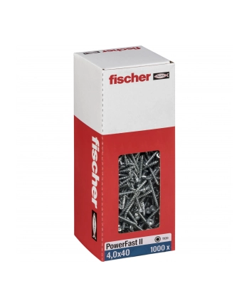 Fischer PowerFast II 4,0x40 SK TX TG blvz 1000
