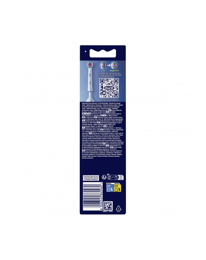 Oral-B Toothbrush heads Pro 3D White 4 pcs. główny