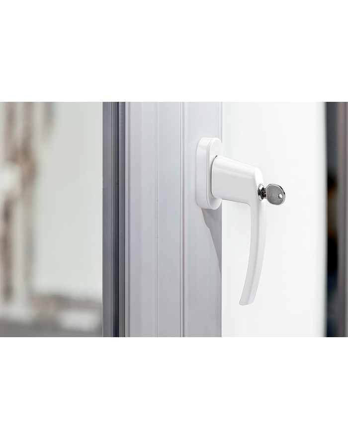 Olympia FGS 100 Window Handle with Lock white główny