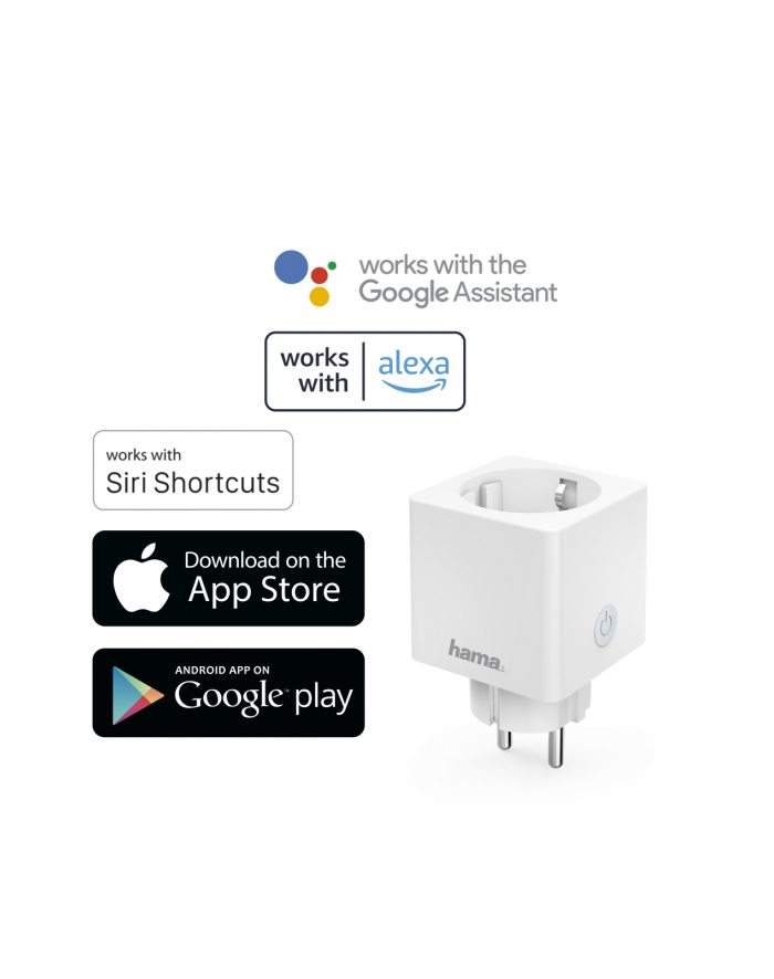 Hama WLAN-Socket Mini without Hub  3680W/16A główny