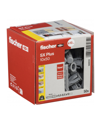 Fischer plug SX Plus 10x50 50 pcs.