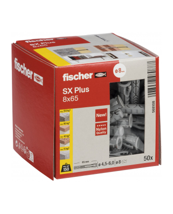 Fischer plug SX 8x65 50 pcs.