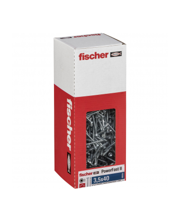 Fischer PowerFast II 3,5x40 SK TX TG blvz 1000