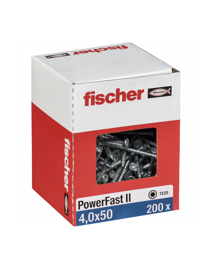 Fischer PowerFast II 4,0x50 SK TX TG blvz 200 główny