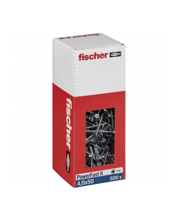 Fischer PowerFast II 4,0x50 SK TX TG blvz 500