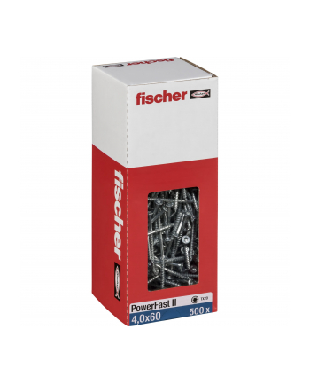 Fischer PowerFast II 4,0x60 SK TX TG blvz 500