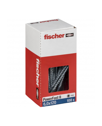 Fischer PowerFast II 6,0x120 SK TX TG blvz 100