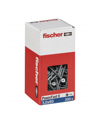 Fischer PowerFast II 5,0x60 SK TX TG blvz 200