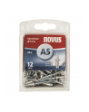 NOVUS Rivets A 5 X 12 ALU 70pc - nr 1