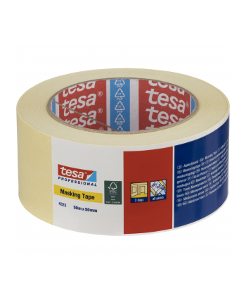 Tesa Paper Masking Tape 50mx50mm Standard beige 04323