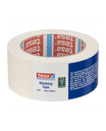 Tesa Masking Tape 50m x 50mm Stand.Prof. white 04325