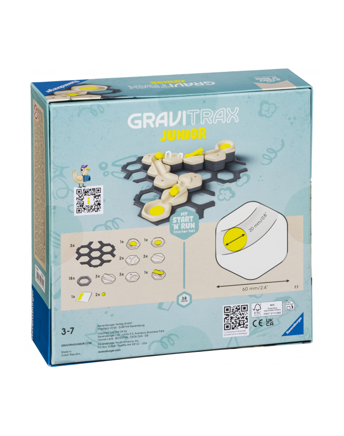 Ravensburger GraviTrax Junior Starter-Set S Start and Run główny