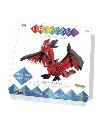 Creagami Origami 3D Dragon 481 Pieces