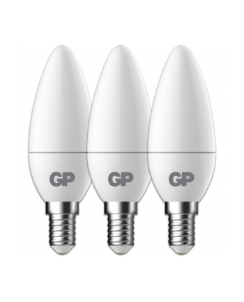 1x3 GP Lighting LED B35 Candle E14, 4,9W (40W) 470lm  GP 087823