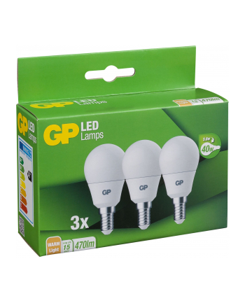 1x3 GP Lighting A45 Mini Globe E14, 5,6W (40W) 470lm GP 087854