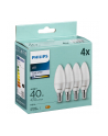 Philips LED Lamp E14 4-Pack candle     40W 4000K - nr 3