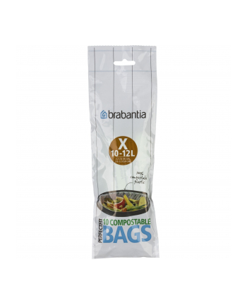 Brabantia PerfectFitworki na smieci komp. Typ X, 12L, 10 szt.