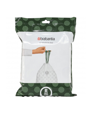 Brabantia PerfectFit worki na smieci Typ R, 36 L, 40 szt.