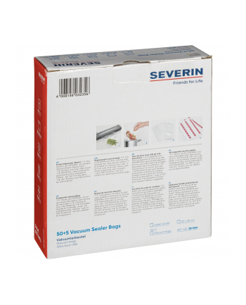 Severin ZB 3614 Vacuum Bags 20 x 30 cm