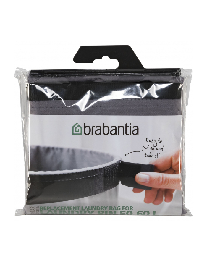 Brabantia wymienny worek do kosza na pranie, 50-60 L grey główny