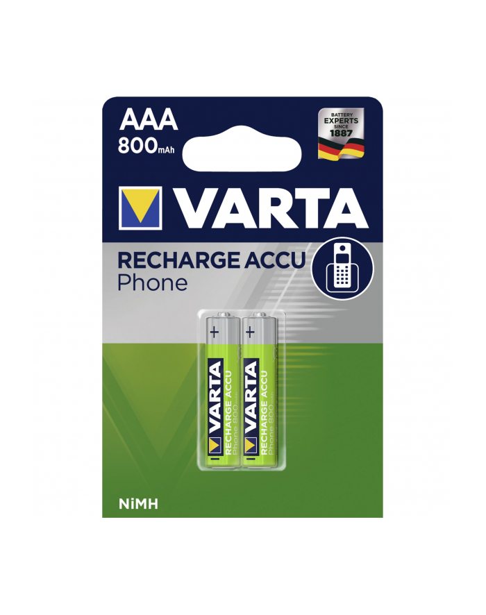 50x2 Varta Bateria Professional NiMh 800 mAh Micro PU karton zb. główny