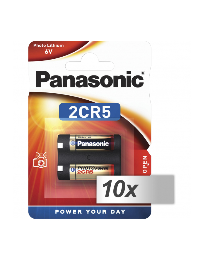 10x1 Panasonic Photo 2 CR 5 bateria litowa    karton 10 szt. główny