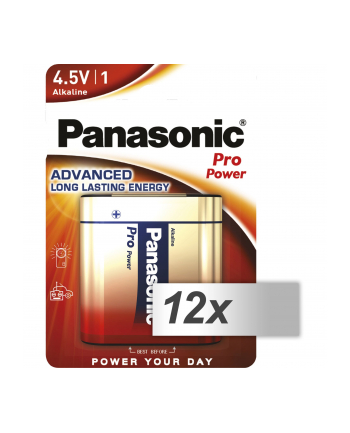 12x1 Panasonic Pro Power 3 LR 12 4,5V Block karton 12 szt.