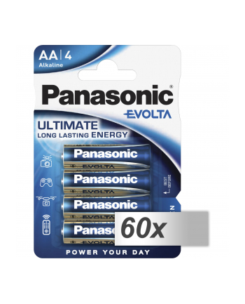 60x4 Panasonic Evolta LR 6 Mignon          master box