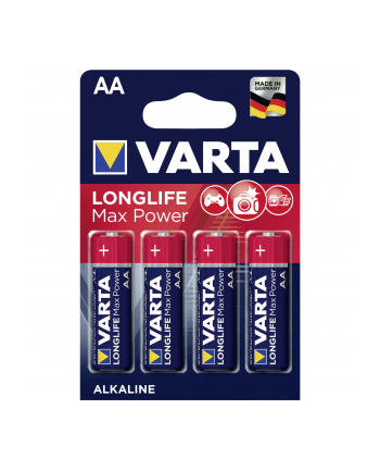 100x4 Varta Longlife Max Power Mignon AA LR 6  PU karton zbior.