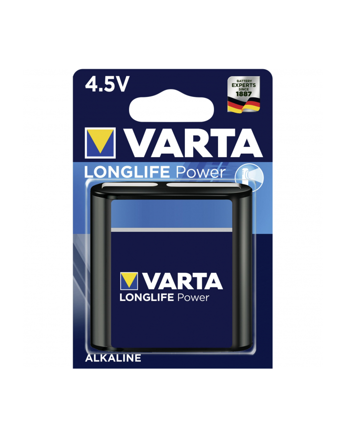 10x1 Varta Longlife Power 3 LR 12 4,5V-Block    PU karton wewn. główny