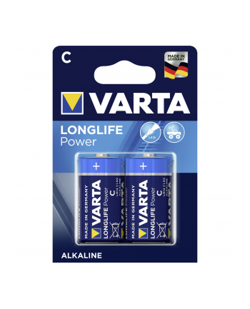 100x2 Varta Longlife Power Baby C LR 14  PU karton zbiorczy