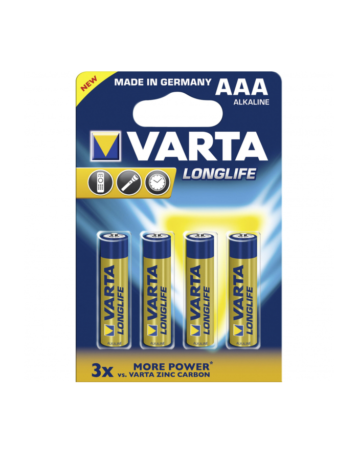 10x4 Varta Longlife Extra Micro AAA LR 03        PU karton wewn. główny