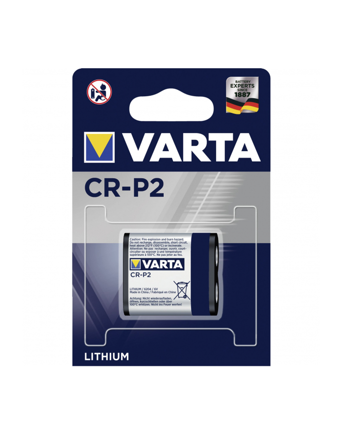100x1 Varta Photo CR P 2 PU karton wewn. główny