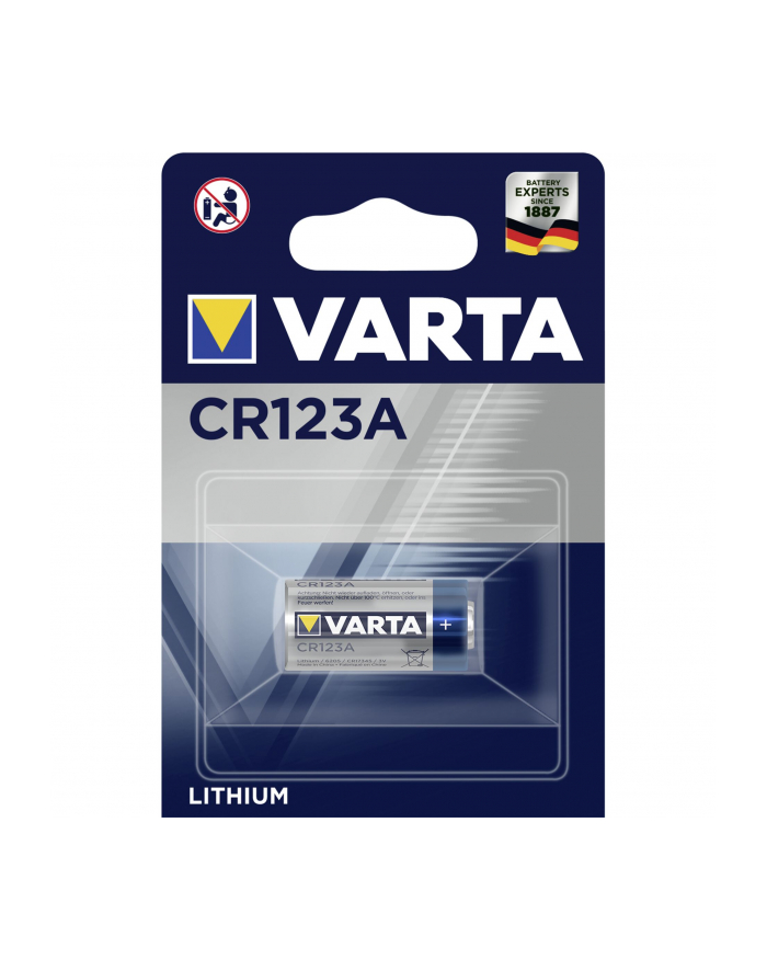 100x1 Varta Professional CR 123        PU karton zbiorczy główny