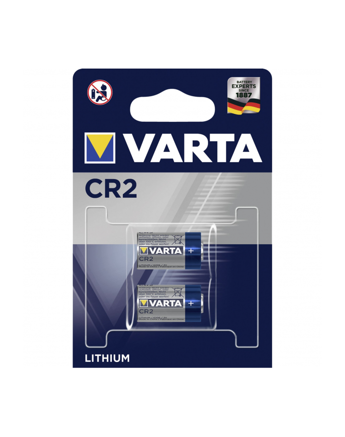 10x2 Varta Professional CR 2 PU karton wewn. główny