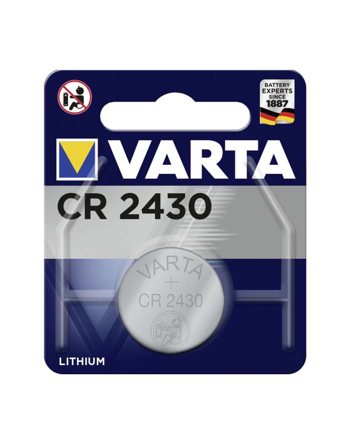 10x1 Varta electronic CR 2430 PU karton wewnetrzny główny