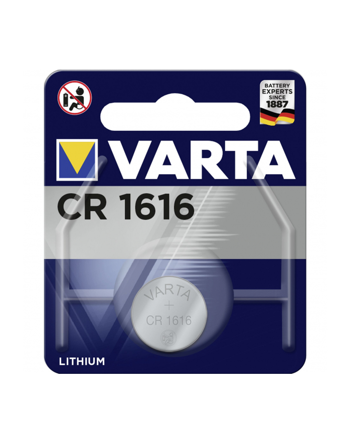 100x1 Varta electronic CR 1616 PU karton zbiorczy główny