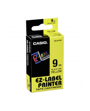 Casio XR-9 YW 9 mm czarny na zolty
