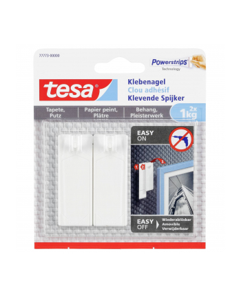 1x2 Tesa gwózdz samoprzylepny do tapet i tynków (1 kg)      77773