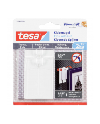 1x2 Tesa gwózdz samoprzylepny do tapet i tynków (2 kg)  77776