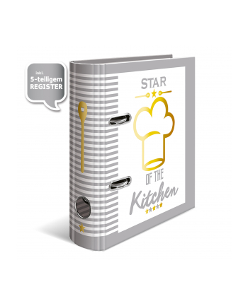 Herma Recipe Folder  Star of the Kitchen  DIN A5        15416